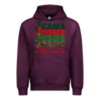 Mauve Wine jesus is the reason Urban Hoodie - BarkalooDesign