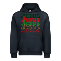 Navy jesus is the reason Urban Hoodie - BarkalooDesign