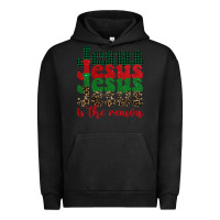 Pigment Black jesus is the reason Urban Hoodie - BarkalooDesign