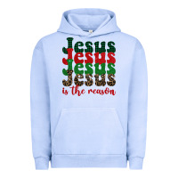 Pigment Grape Ice jesus is the reason Urban Hoodie - BarkalooDesign
