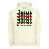 Pigment Pistachio jesus is the reason Urban Hoodie - BarkalooDesign