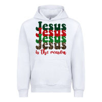White jesus is the reason Urban Hoodie - BarkalooDesign