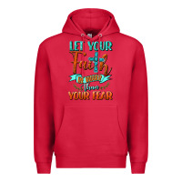 Cardinal Let Your Faith Be Bigger Than Your Fear Premium Hoodie - BundleAndBundleShop