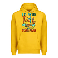 Lemon Let Your Faith Be Bigger Than Your Fear Premium Hoodie - BundleAndBundleShop