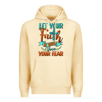 Pina Colada Let Your Faith Be Bigger Than Your Fear Premium Hoodie - BundleAndBundleShop