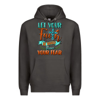 Smoke Let Your Faith Be Bigger Than Your Fear Premium Hoodie - BundleAndBundleShop