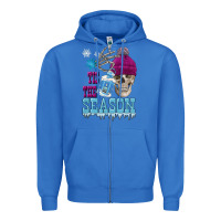True Royal tis the season winter skull Zipper Hoodie - FaDigitalArtStudio