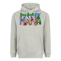 Moon Dust baseball mama Heavyweight Hoodie - CowhideDigitalArt