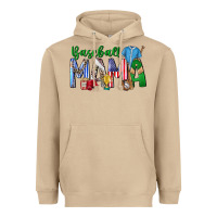 Mushroom baseball mama Heavyweight Hoodie - CowhideDigitalArt