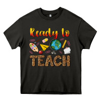 Asphalt ready to teach Heavy Core Tee - NancyCooperArtShop