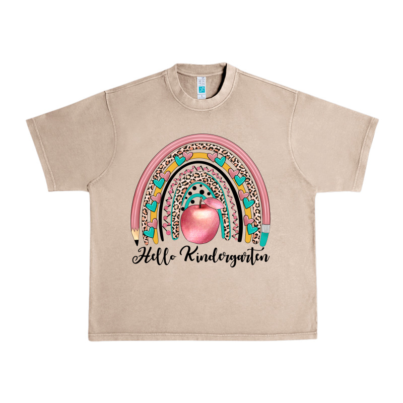 Hello Kindergarten Urban Heavy Tee by JahusDesignShop | Teevron