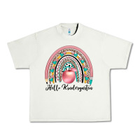 Pistachio hello kindergarten Urban Heavy Tee - JahusDesignShop