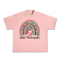 Salmon hello kindergarten Urban Heavy Tee - JahusDesignShop