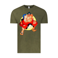 Vintage Olive #rikishi rank sumo Vintage Tee - linhVisuals
