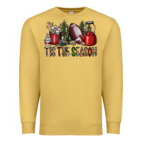 Antique Gold tis the season Premium Sweatshirt - SublimationCraftShop