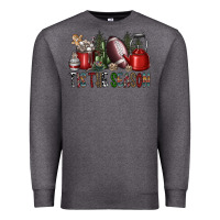 Charcoal Heather tis the season Premium Sweatshirt - SublimationCraftShop