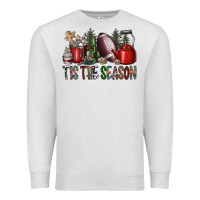 Oatmeal Heather tis the season Premium Sweatshirt - SublimationCraftShop