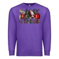 Purple tis the season Premium Sweatshirt - SublimationCraftShop