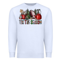 White tis the season Premium Sweatshirt - SublimationCraftShop