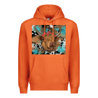 Carrot western roses cow Premium Hoodie - RanaPortraitStore