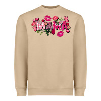 Valentine's Day Mama Heavyweight Sweatshirt | Teevron