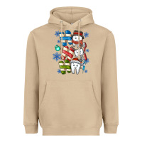 Mushroom ho ho ho teeth Heavyweight Hoodie - CowhideDigitalArt