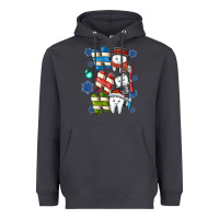 Ho Ho Ho Teeth Heavyweight Hoodie | Teevron