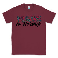 Burgundy Made to Worship Classic Tee - Bettercallsaul