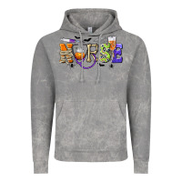 Cloud Rock Halloween Nurse Vintage Hoodie - texasbilliewilder