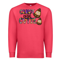 Cardinal Candy Corn Cutie Premium Sweatshirt - CowhideDigitalArt