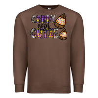 Chestnut Candy Corn Cutie Premium Sweatshirt - CowhideDigitalArt