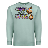 Seafoam Candy Corn Cutie Premium Sweatshirt - CowhideDigitalArt