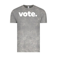 Cloud Rock vote   election voting political long sleeve t shirt Vintage Tee - linhVisuals
