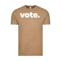 Vintage Coffee vote   election voting political long sleeve t shirt Vintage Tee - linhVisuals