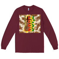 Burgundy unapologetically dope Long Sleeve Tee - TumblerDesignByShophia