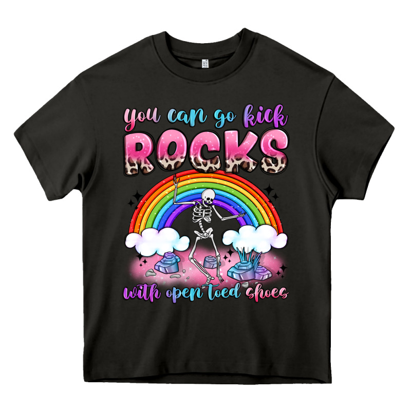 You Can Go Kick Rocks With Open Toed Shoes Heavy Core Tee by JahusDesignShop | Teevron