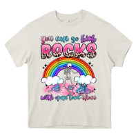 Cream you can go kick rocks with open toed shoes Heavy Core Tee - JahusDesignShop