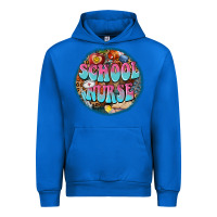Cobalt western groovy school nurse Urban Hoodie - BarkalooDesign