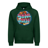 Forest Green western groovy school nurse Urban Hoodie - BarkalooDesign