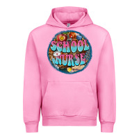 Fuchsia Pink western groovy school nurse Urban Hoodie - BarkalooDesign