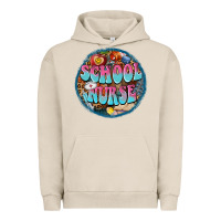 Pigment French Oak western groovy school nurse Urban Hoodie - BarkalooDesign