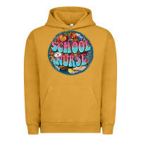 Pigment Peanut Butter western groovy school nurse Urban Hoodie - BarkalooDesign