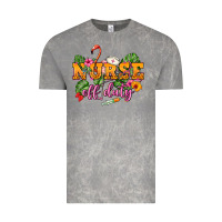 Cloud Rock Nurse off duty Vintage Tee - NancyCooperArtShop