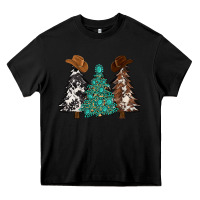 Black cowhide with gemstones trees Heavy Core Tee - MaliasSmallBusiness
