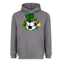 Storm Football Ball Heavyweight Hoodie - CowhideDigitalArt