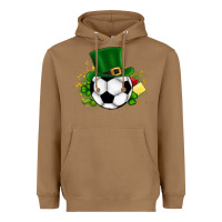 Toasted Coconut Football Ball Heavyweight Hoodie - CowhideDigitalArt