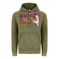 Vintage Olive wicked cute Vintage Hoodie - NancyCooperArtShop