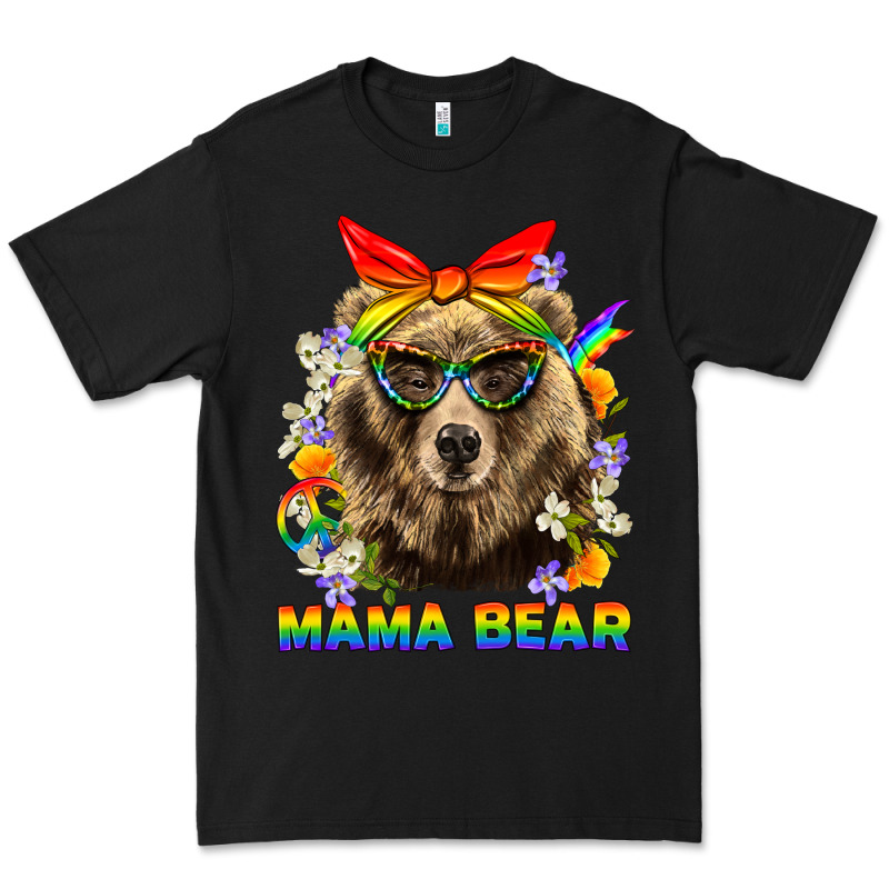 Mama Bear Pride Lgbtq+ Premium Tee by BundleAndBundleShop | Teevron