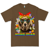 Cacao Mama Bear Pride LGBTQ+ Premium Tee - BundleAndBundleShop