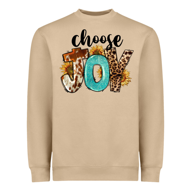 Western Choose Joy Heavyweight Sweatshirt by FaDigitalArtStudio | Teevron